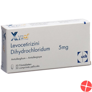 Xyzal 5mg 50 Filmtabletten