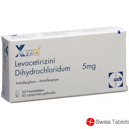 Xyzal 5mg 50 Filmtabletten buy online