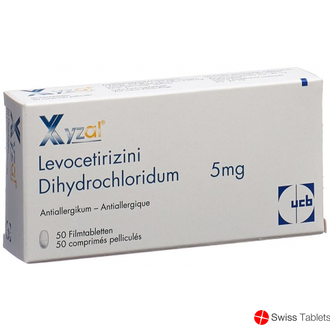 Xyzal 5mg 50 Filmtabletten buy online