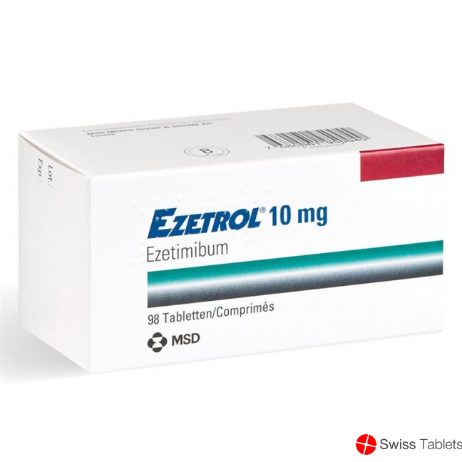 Ezetrol Tabletten 10mg 98 Stück buy online