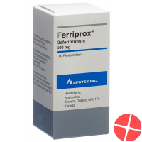 Ferriprox Filmtabletten 500mg 100 Stück Ferriprox Filmtabletten 500mg 100 Stück