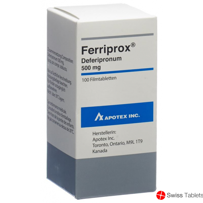 Ferriprox Filmtabletten 500mg 100 Stück buy online