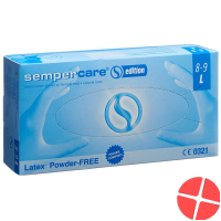 Sempercare Edit Handschuhe L Latex Ungepudert 100 Stück
