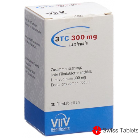3tc Filmtabletten 300mg 30 Stück buy online