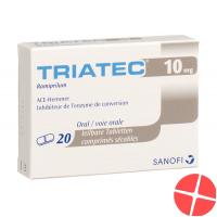Triatec 10 Tabletten 10mg 20 Stück