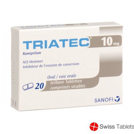 Triatec 10 Tabletten 10mg 20 Stück buy online