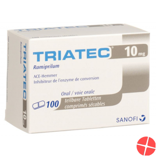 Triatec 10 Tabletten 10mg 100 Stück