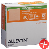 Allevyn Non Adhesive Wundkompressen 5cmx5cm 10 Stück Allevyn Non Adhesive Wundkompressen 5cmx5cm 10 Stück