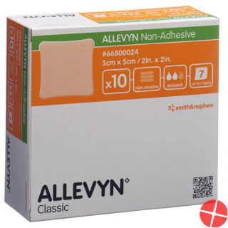 Allevyn Non Adhesive Wundkompressen 5cmx5cm 10 Stück Allevyn Non Adhesive Wundkompressen 5cmx5cm 10 Stück