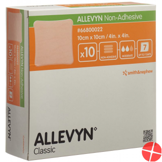 Allevyn Non Adhesive Wundkompressen 10cmx10cm 10 Stück