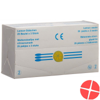 Applimed Wattestäbchen Lemon Glycerine 25x 3 Stück