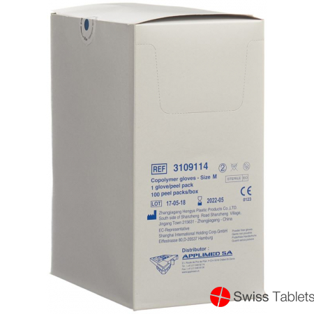 Applimed U Handschuhe Grösse M Copolymer Steril 100 X buy online