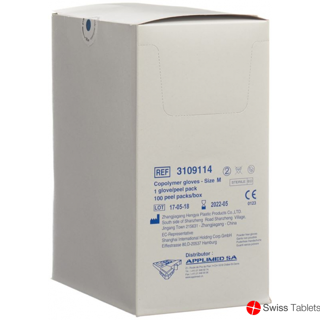 Applimed U Handschuhe Grösse M Copolymer Steril 100 X buy online