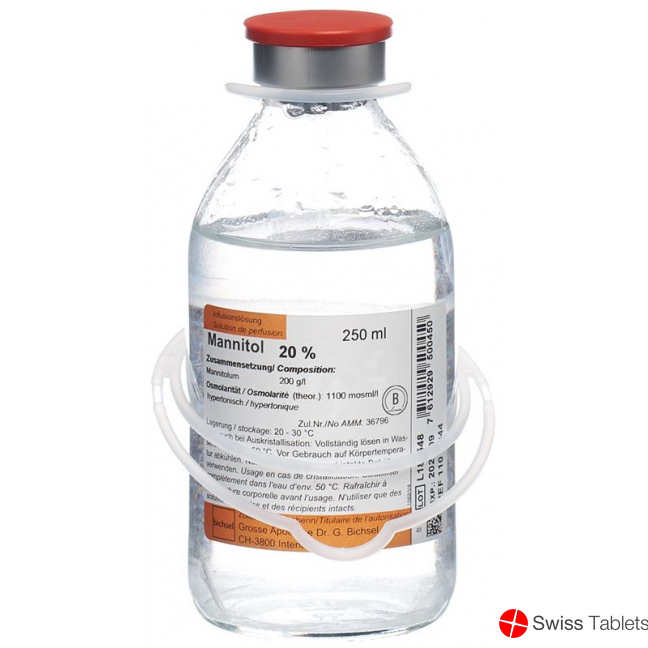 Mannitol Bichsel Infusionslösung 20% O Best 250ml buy online