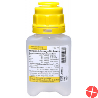 Ringer Bichsel Infusionslösung O Best Plastikflasche 100ml