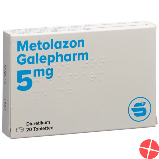 Metolazon Galepharm Tabletten 5mg 20 Stück