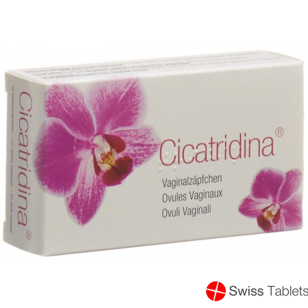 Cicatridina Vaginalzäpfchen 10 Stück buy online