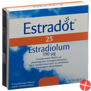 Estradot Matrixpfl 25 Mcg/24h 8 Stück