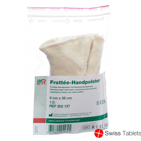 Tobler Handpolster Frotte 35cm Daumenaussparung We buy online