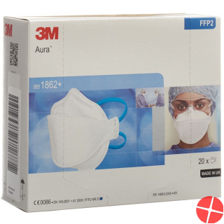 3M Atemschutz Maske Ffp2 ohne Ventil