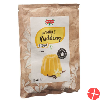 Morga Bio Pudding Vanille Curcuma Beutel 60g