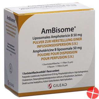 Ambisome Trockensubstanz 50mg Durchstechflasche