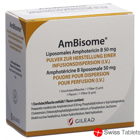Ambisome Trockensubstanz 50mg Durchstechflasche buy online