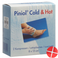 Piniol Cold Hot Kompresse 8cmx13cm 2 Stück Piniol Cold Hot Kompresse 8cmx13cm 2 Stück