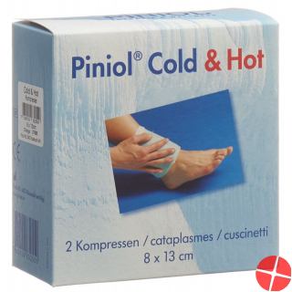 Piniol Cold Hot Kompresse 8cmx13cm 2 Stück Piniol Cold Hot Kompresse 8cmx13cm 2 Stück