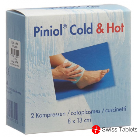 Piniol Cold Hot Kompresse 8cmx13cm 2 Stück buy online Piniol Cold Hot Kompresse 8cmx13cm 2 Stück buy online