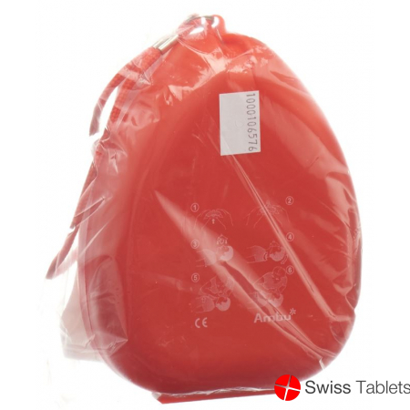 Ambu Res Cue Pocket Mask with Valve Hard Box Red buy online