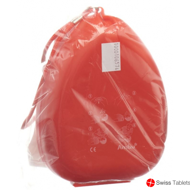 Ambu Res Cue Pocket Mask with Valve Hard Box Red buy online