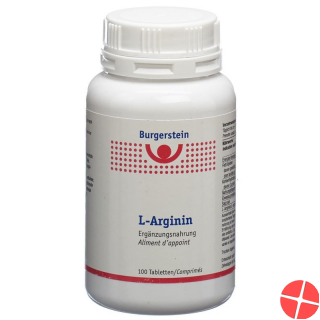 Burgerstein L-Arginin tablets 100 pieces