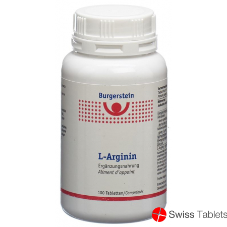 Burgerstein L-Arginin tablets 100 pieces buy online