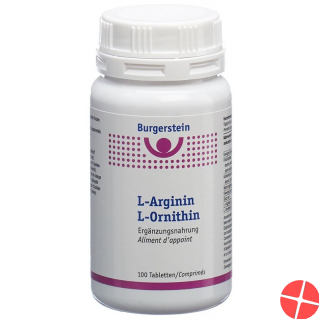 Burgerstein L-Arginin/L-Ornithin tablets 100 pieces