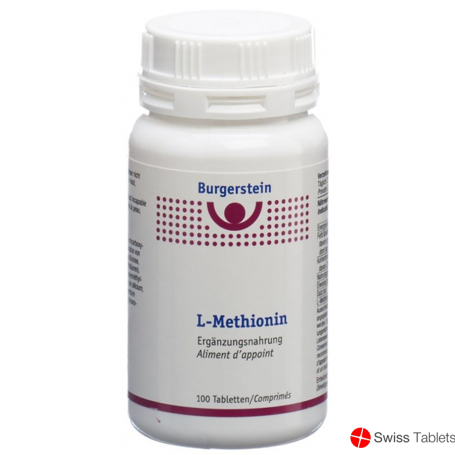 Burgerstein L-Methionin tablets 100 pieces buy online