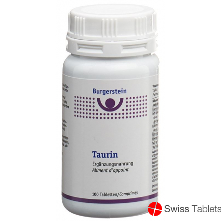 BURGERSTEIN Taurin tablets buy online
