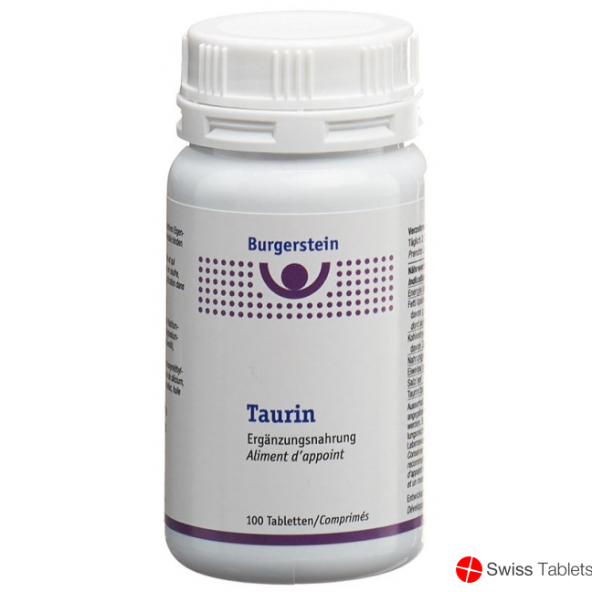 BURGERSTEIN Taurin tablets buy online