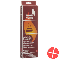 Powerflame Sicherheits Brennpaste 3x 80g
