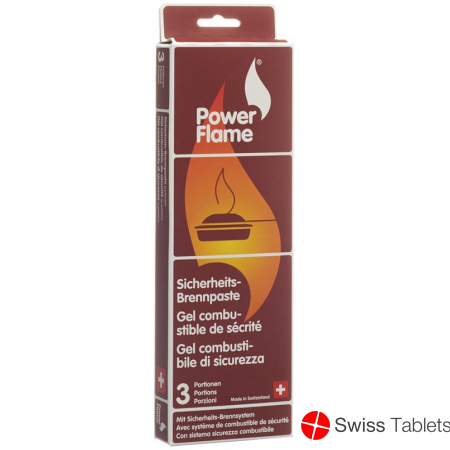 Powerflame Sicherheits Brennpaste 3x 80g buy online