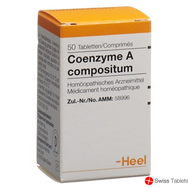 Coenzyme Compositum Heel Tabletten 50 Stück buy online