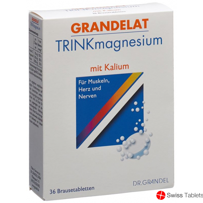 Grandelat TRINKmagnesium Brausetabletten mit Kalium 30 Stück buy online
