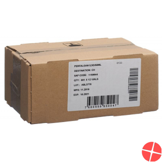 Perfalgan Infusionslösung 500mg/50ml 12 Durchstechflaschen 50ml