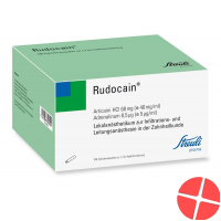 Rudocain Injektionslösung 100 Zyl Ampullen 1.7ml