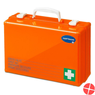 IVF Vario 2 Verbandkoffer Leer Orange