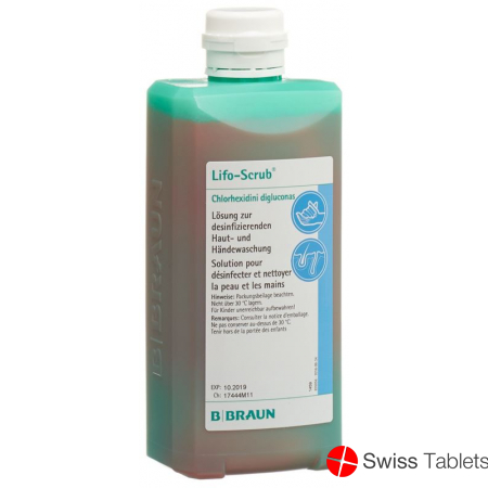 Lifo Scrub Waschlotion Ovalflasche 500ml buy online