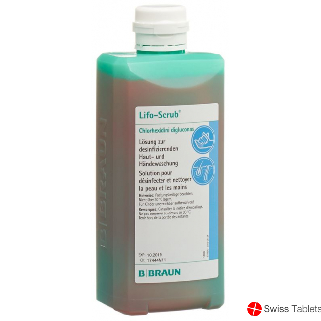 Lifo Scrub Waschlotion Ovalflasche 500ml buy online