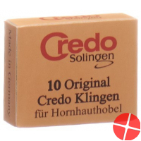 Credo Ersatzklingen Hornhauthobel Schachtel 10 Stück Credo Ersatzklingen Hornhauthobel Schachtel 10 Stück