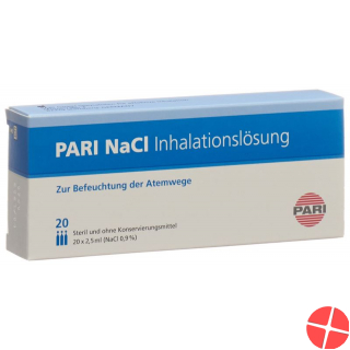 Pari NaCl Inhalationslösung 20 Ampullen 2.5ml