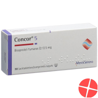 Concor Lacktabletten 5mg 30 Stück